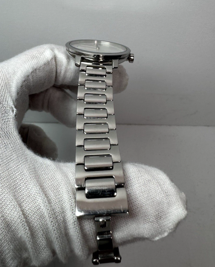 Movado Bold Stainless Steel Ladies' Watch, Silver Dial - MB01.3.14.6356 #8