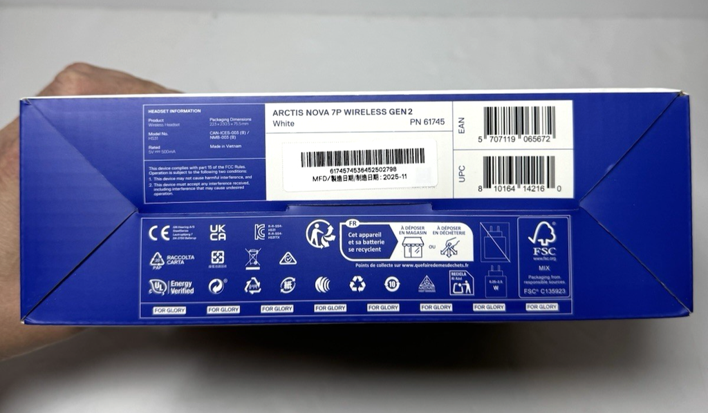 SteelSeries Arctis Nova 7P (Gen 2) Wireless Multi Gaming Headset -Brand New #3