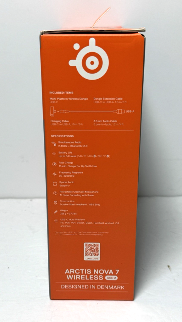 Steelseries Arctis Nova 7 Wireless Gen 2 Headset Bluetooth - New & Sealed #3