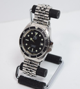 TAG Vintage Heuer 844/5 Professional 200 Automatic Watch Black Dial Steel 39mm price