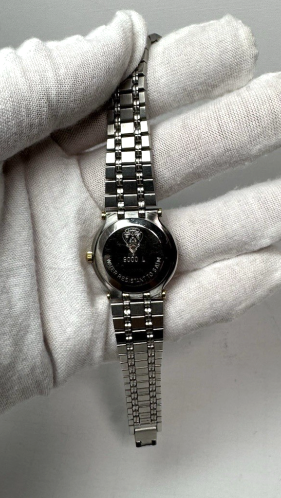 Vintage Gucci 9000L Ladies Two‑Tone Stainless Steel Watch – Pre‑Owned #5