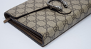 Gucci Dionysus GG Supreme Wallet On Chain Beige Tiger Head Crossbody purchase