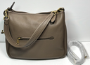 COACH CC435 Cary Shoulder Bag Dark stone Brown Soft Pebble Leather in Boston, MA