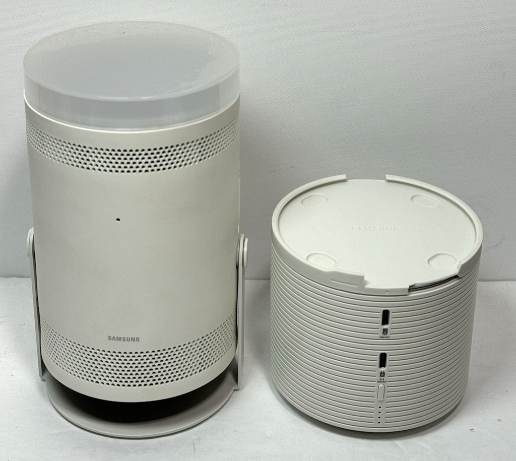 Samsung The Freestyle SP-LSP3BLA Portable Smart Projector w/battery base #1