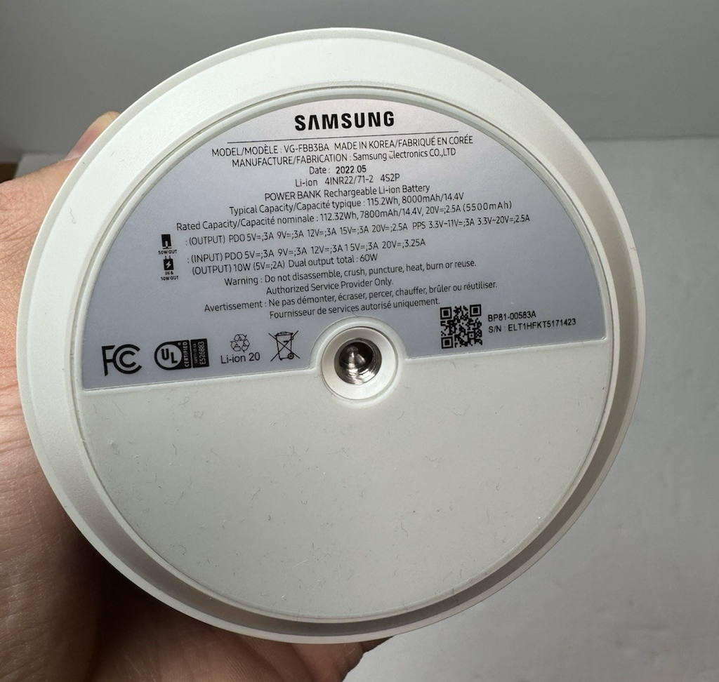 Samsung The Freestyle SP-LSP3BLA Portable Smart Projector w/battery base #4