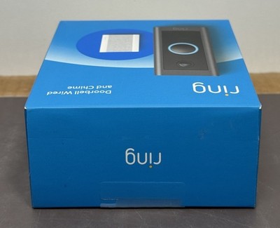 Ring Video Doorbell Wired + Chime Bundle 1080p HD Security Camera -New Sealed #4