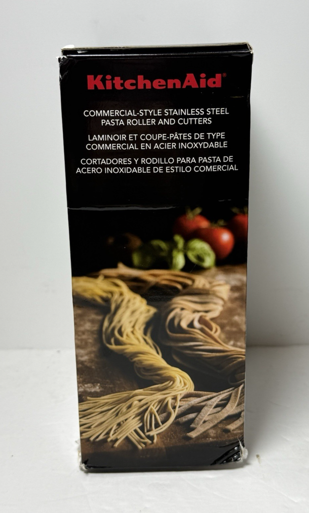 KitchenAid Stand Mixer Attachment Pasta Roller AND Cutter Set 3PC KSMPRA #4