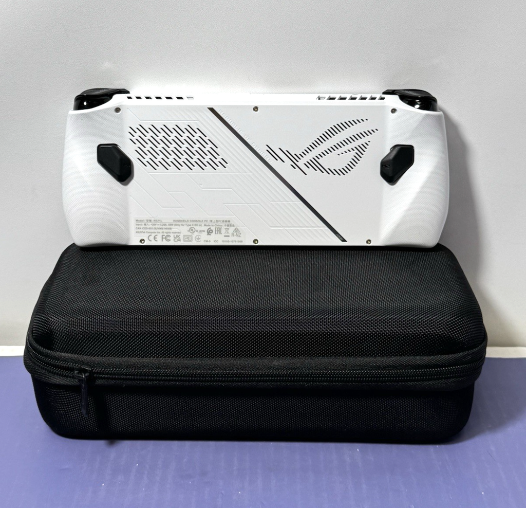 Asus ROG Ally 7" AMD Ryzen Z1 16GB RAM 512GB White /Batt 98% w/case #3