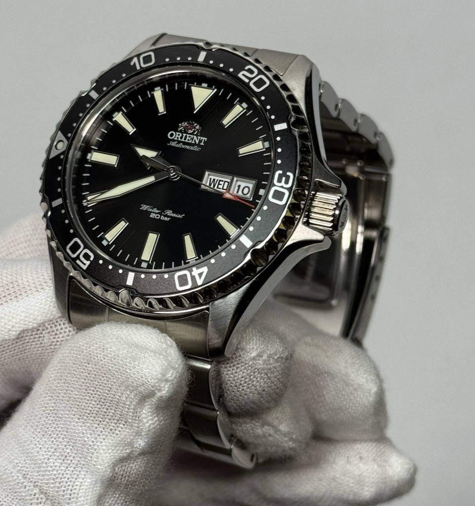 Orient Kamasu Dive Automatic Black Dial Watch - 40MM #9