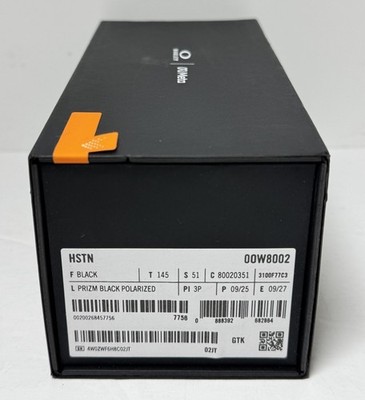 Meta Oakley HSTN AI Smart Glasses 00W8002 Black Prizm Black Polarized-New Sealed #1