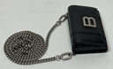 Balenciaga B Logo Mini Wallet On Chain Black Leather – photo-3