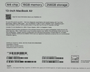 Apple MacBook Air 13" M4 8C GPU 4.5GHz 16GB RAM 256GB SSD, 20 cycles 100% batt buy