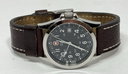 Victorinox Swiss Army Watch w/ Black Face & Brown Leather Strap 24798-40mm purchase