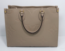 LV OnTheGo MM Bicolor Monogram Empreinte Leather M45607 Turtledove color used