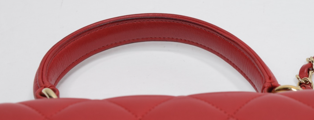 Chanel Trendy CC Top Handle Bag Quilted Lambskin Medium #17