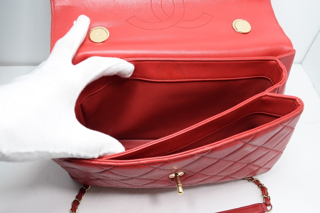 Chanel Trendy CC Top Handle Bag Quilted Lambskin Medium #18