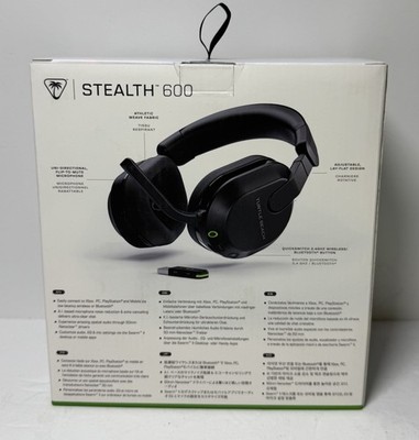 Turtle Beach Stealth 600 Wireless Gen3 Black Gaming Headset - Xbox, PS5, PS4, PC #1