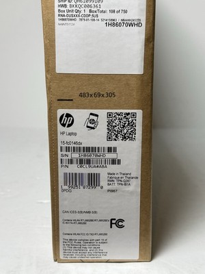 HP 15.6" FHD Touch-Screen  AMD Ryzen 5 7520U 8GB RAM 512GB SSD 15-fc0146dx-New #5