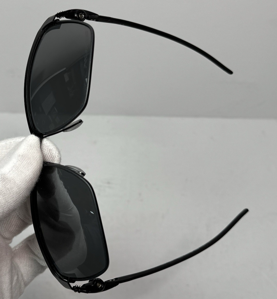 Oakley Tinfoil Carbon Black Sunglasses OO6018-02 Frame 58-15 w/case #4