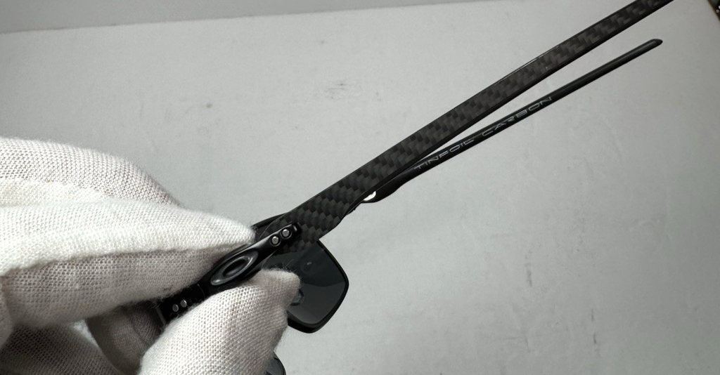 Oakley Tinfoil Carbon Black Sunglasses OO6018-02 Frame 58-15 w/case #10