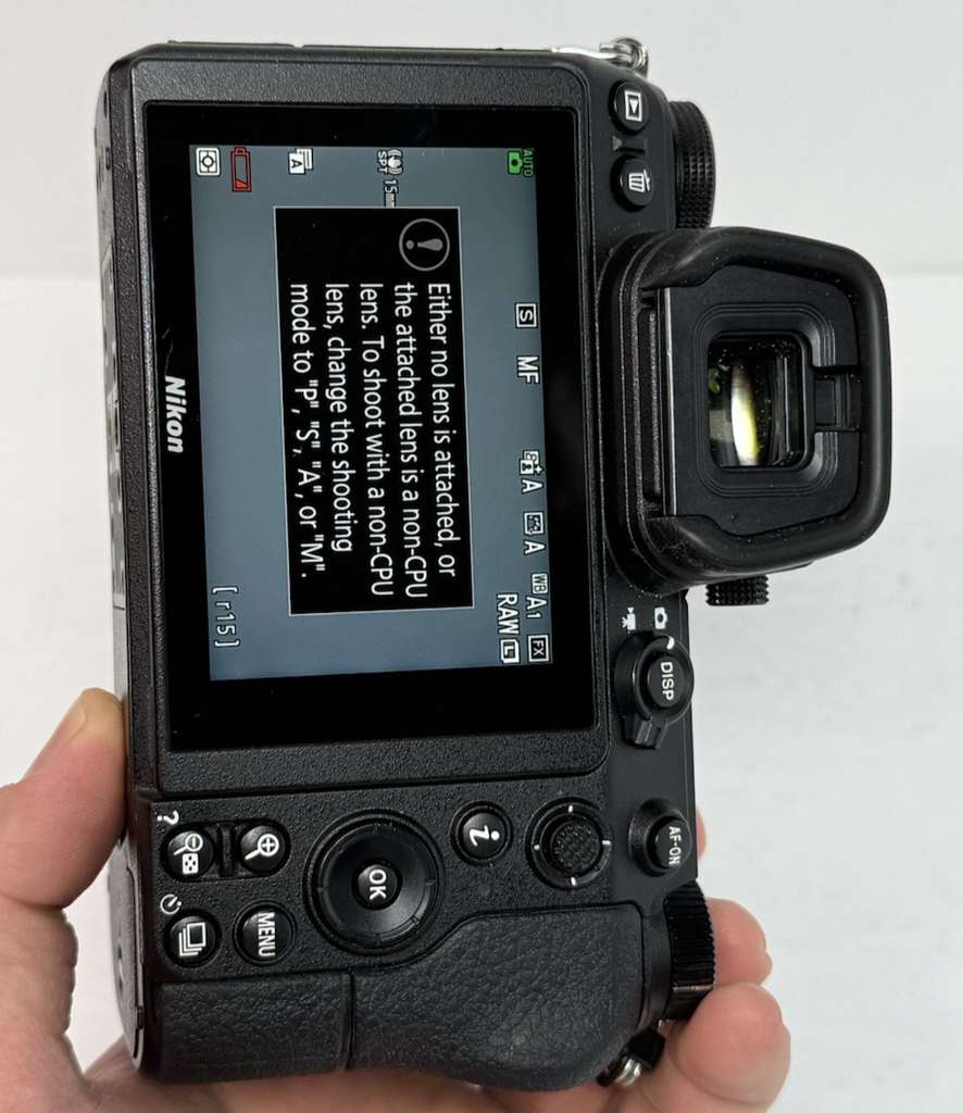 Nikon Z6 24.5MP Mirrorless Digital Camera Body w/charger, batt -2273 shutter #6