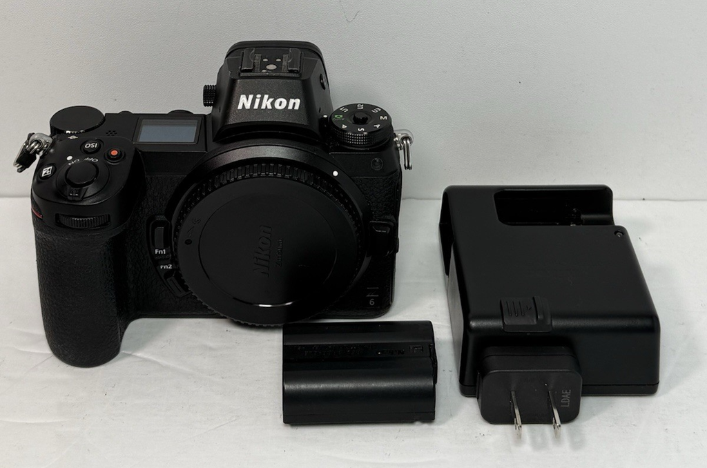 Nikon Z6 24.5MP Mirrorless Digital Camera Body w/charger, batt -2273 shutter #8