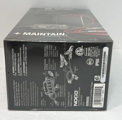 NOCO GENIUS5 5A 6V/12V Smart Battery Charger Maintainer -New Sealed #4