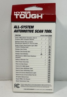 Hyper Tough HT500 Bluetooth All-System Automotive Scan Tool #1