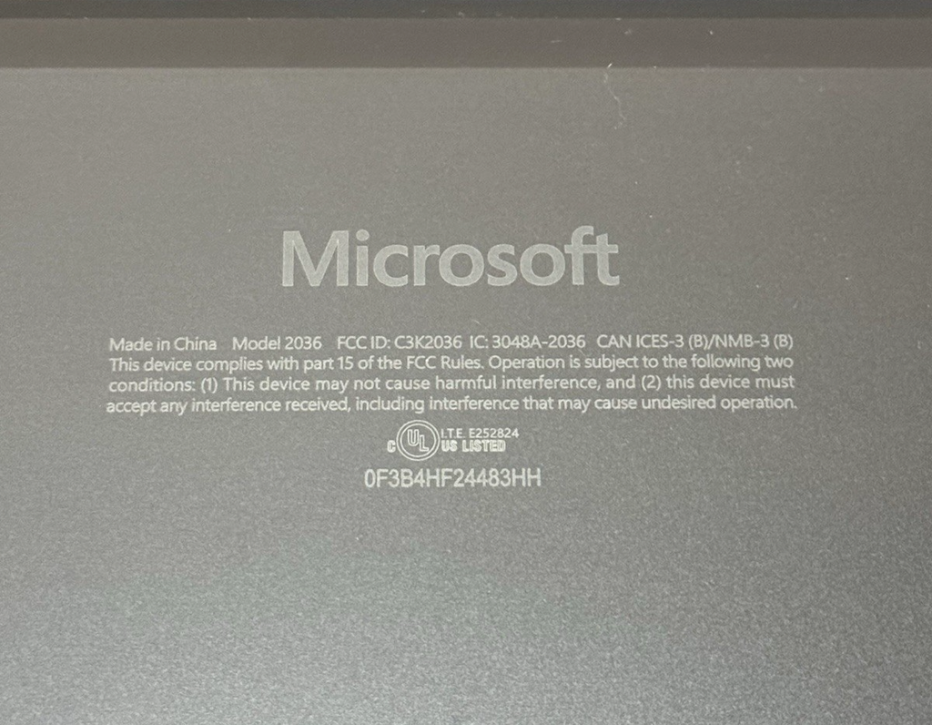 Microsoft Surface 7th Edition 13.8" 2036 Touch Snapdragon X 16GB,  512 SSD, 100% #7