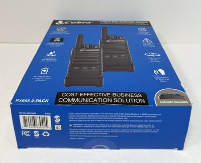 Cobra PX655 Pro Business 2W FRS Two-Way Radios (2-Pack) #2