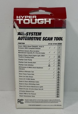 Hyper Tough HT500 Bluetooth All-System Automotive Scan Tool -Open Box #2