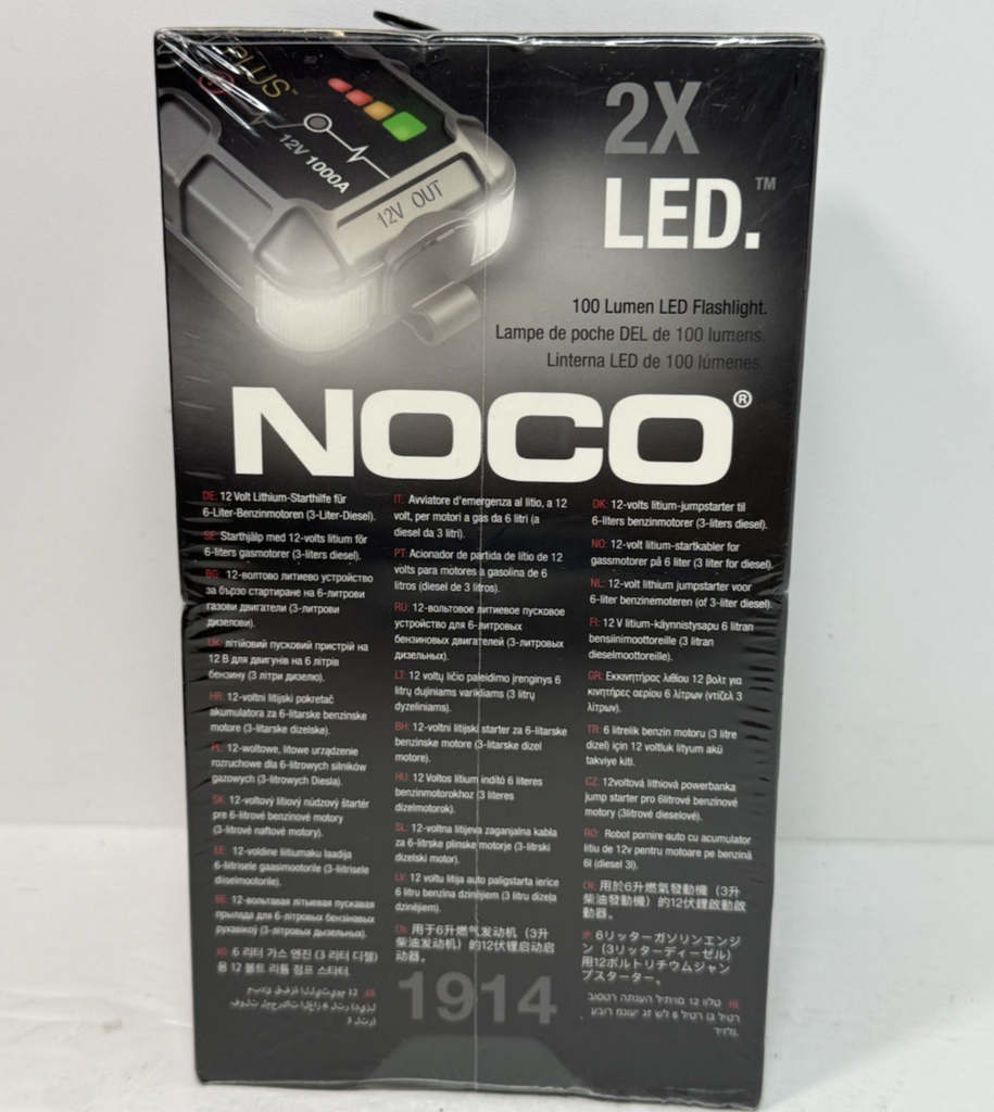 NOCO Boost Plus GB40 12V Portable 1000A UltraSafe Lithium Jump Starter #1