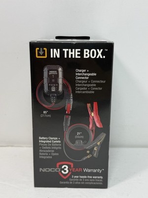 NOCO GENIUS1 1A Battery Charger 6V 12V Car Motorcycle Trickle Maintainer #2