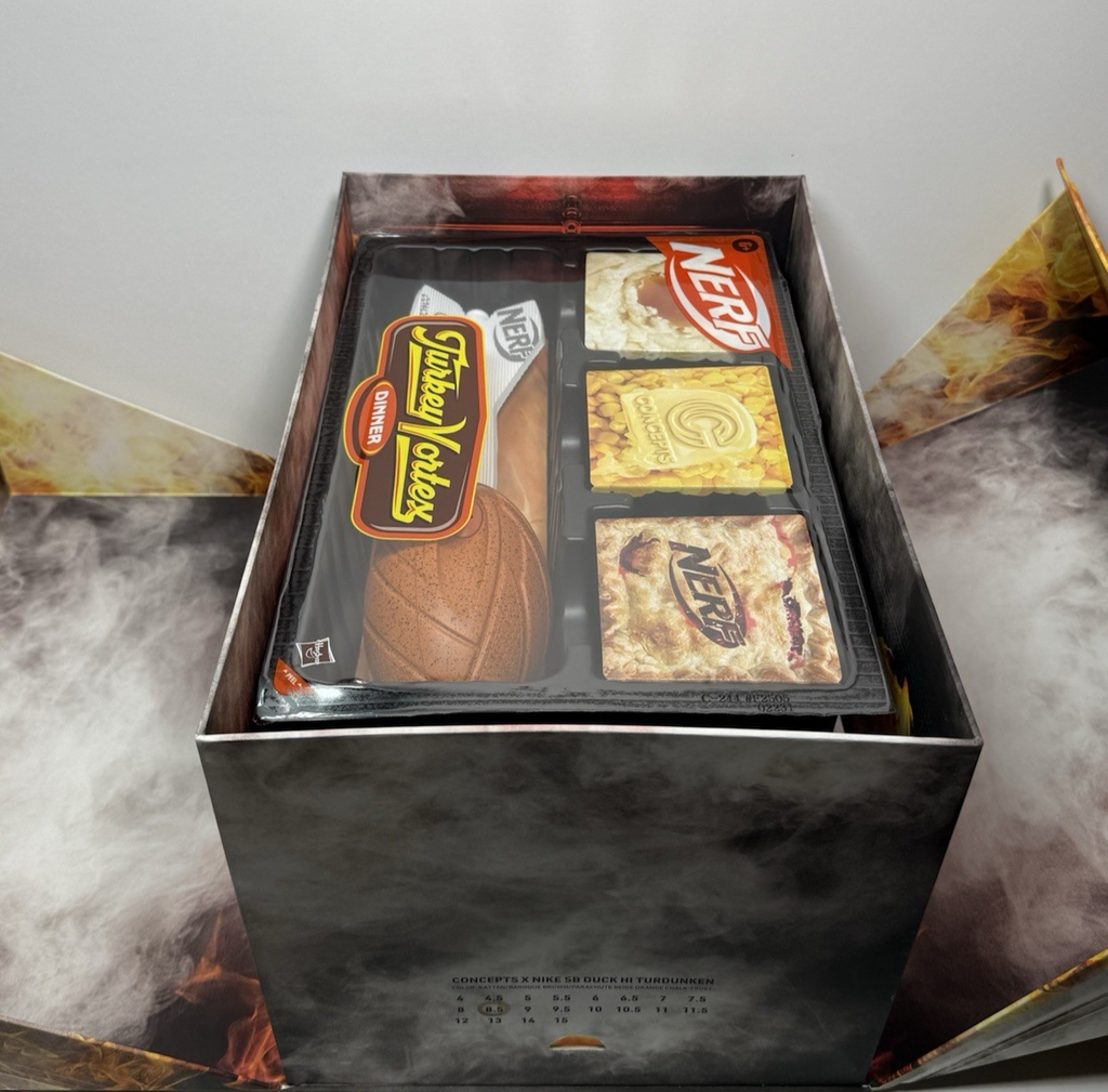 Nike SB Dunk High DC6887-200 Concepts Turdunken US Men's size  8.5 Special Box #9