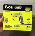 Ryobi FVRC51K Ratchet + FVD50K Screwdriver Kit 2Ah Battery USB Lithium - NEW buy