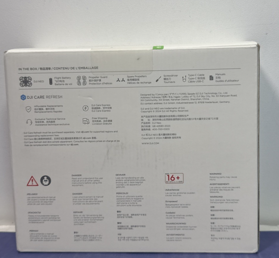 DJI Neo DN1A0626 4K Camera Drone -No Remote -New Sealed #4