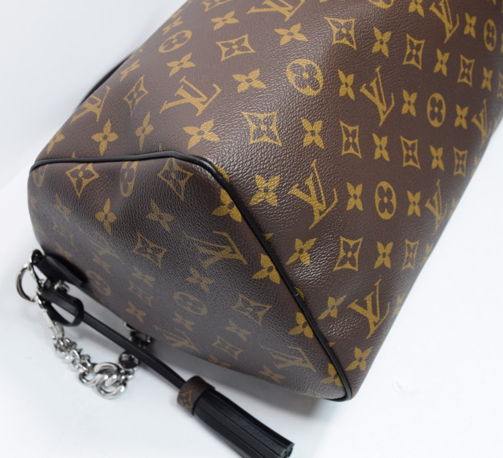 Louis Vuitton Dark Speedy Bandouliere Bag Monogram Canvas 30 - M12243 #8