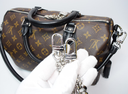 Louis Vuitton Dark Speedy Bandouliere Bag Monogram Canvas 30 - M12243 – photo-3
