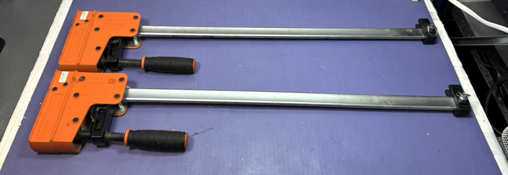 SET OF 2 Jorgensen 8024 Cabinet Master Clamp 24" Qty 2 #1