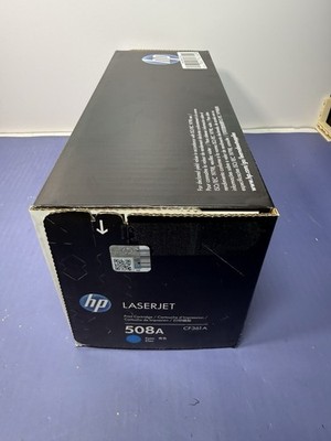 NEW Genuine HP 508A CF361A Cyan Toner for Hp LaserJet M552 M553 NEW - MFD: 01/26 #2