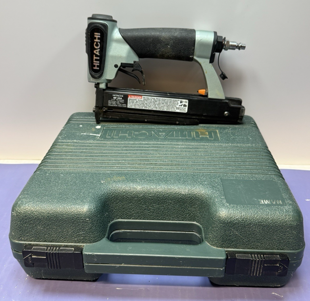 Hitachi NP35A / 1-3/8" Micro Pin Nailer 23GA Pneumatic Pro Finish Tool #1