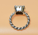 Pandora Sterling Silver Elegant Sincerity Mother of Pearl Ring SZ 6 cost