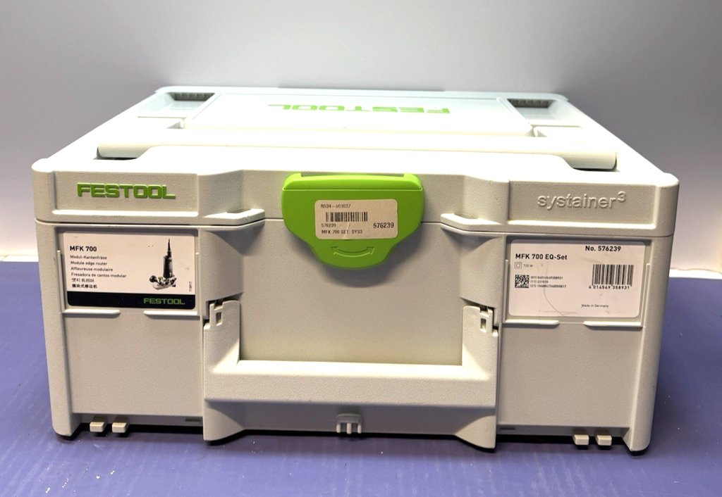 Festool MFK 700 EQ-Set Modular Edge Trim Router 576239 w/ Systainer & Accessorie #2