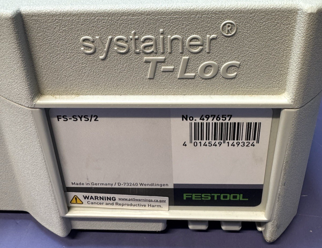 Festool Guide Rail Accessories FS-SYS/2 PN: 497657 - Preowned #6
