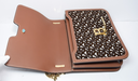 Burberry TB Monogram Crossbody Bag Brown Chain Leather w/ Dust Bag at best price