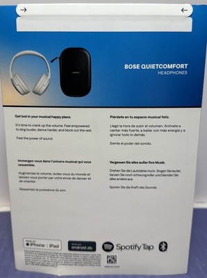 Bose QuietComfort Wireless OverEar Active Noise Canceling Headphones White Smoke #1