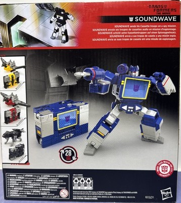 Transformers Studio Series 86 The Transformers: The Movie Leader Class Soundwave #1