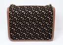 Burberry TB Monogram Crossbody Bag Brown Chain Leather w/ Dust Bag price
