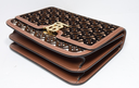 Burberry TB Monogram Crossbody Bag Brown Chain Leather w/ Dust Bag with delivery