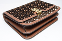 Burberry TB Monogram Crossbody Bag Brown Chain Leather w/ Dust Bag in Boston